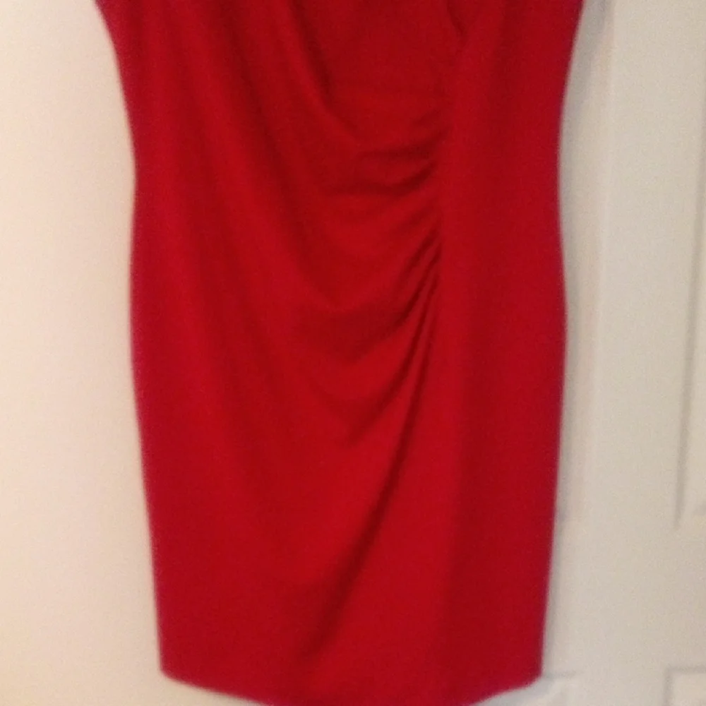Calvin Klein Red Dress - Picture 4 of 6